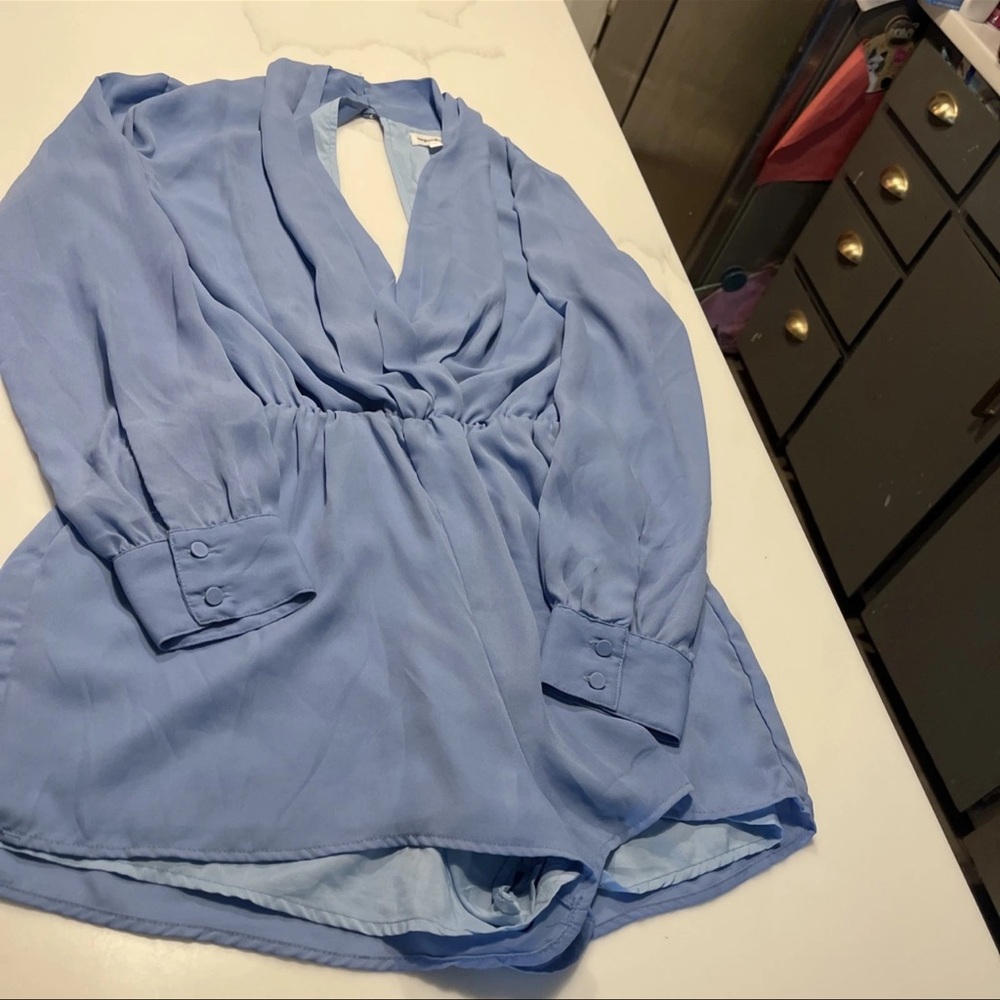 superdown Light Blue Blouse